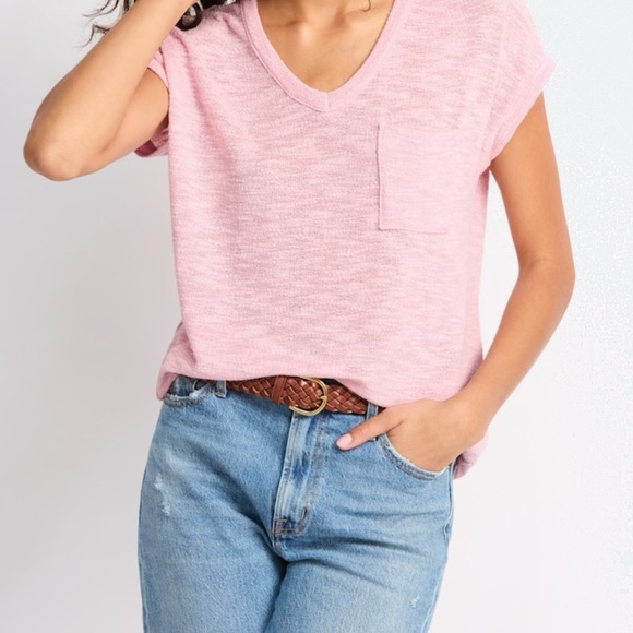 Staccato from Stitch fix Pink Short Sleeve Knit Top size small - Picture 3 of 3